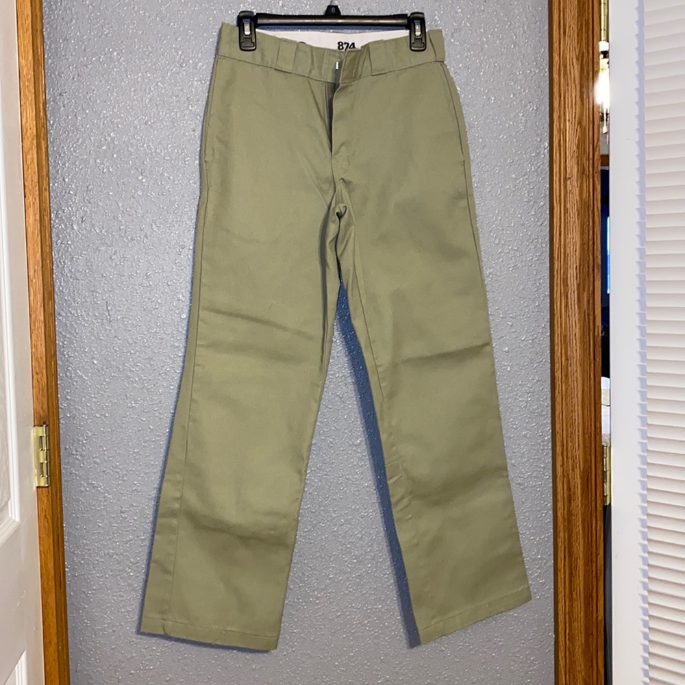 Have been worn (A few stains on the inside waist band)